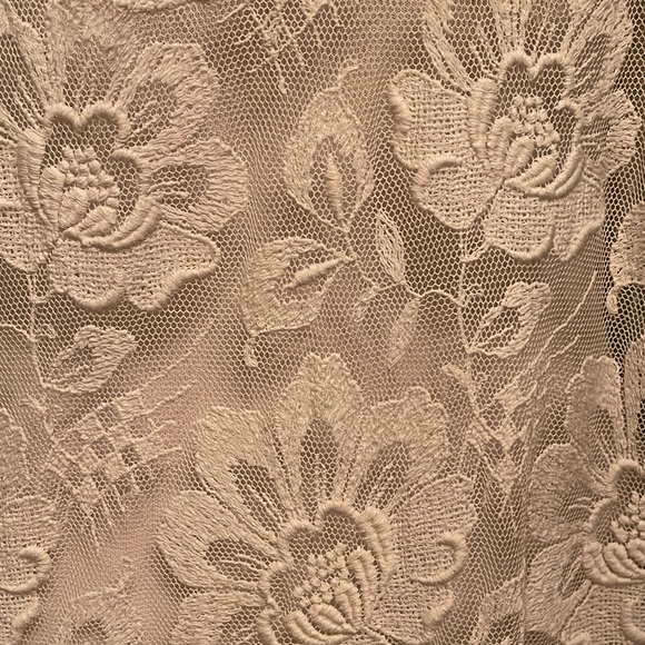 ANTIQUE Vintage  1920s HANDMADE Tambour Needle lace Drop Waist WEDDING dress - Picture 6 of 9